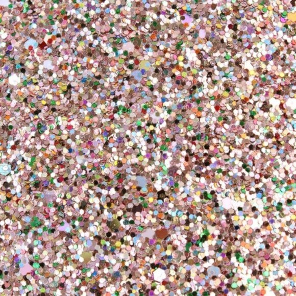 Sparkly Glitter Zip Around Wallet/Clutch- Pink Sparkles - Barbiecore - NWT - Picture 3 of 6